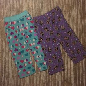Bundle of 2 pr cozy pj pants!